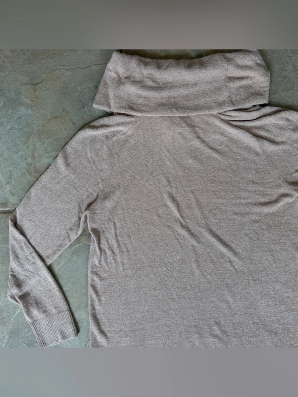 NWT Barefoot Dreams CozyChic Ultra Lite Coastal Cowl Neck Tunic Rosebud Medium